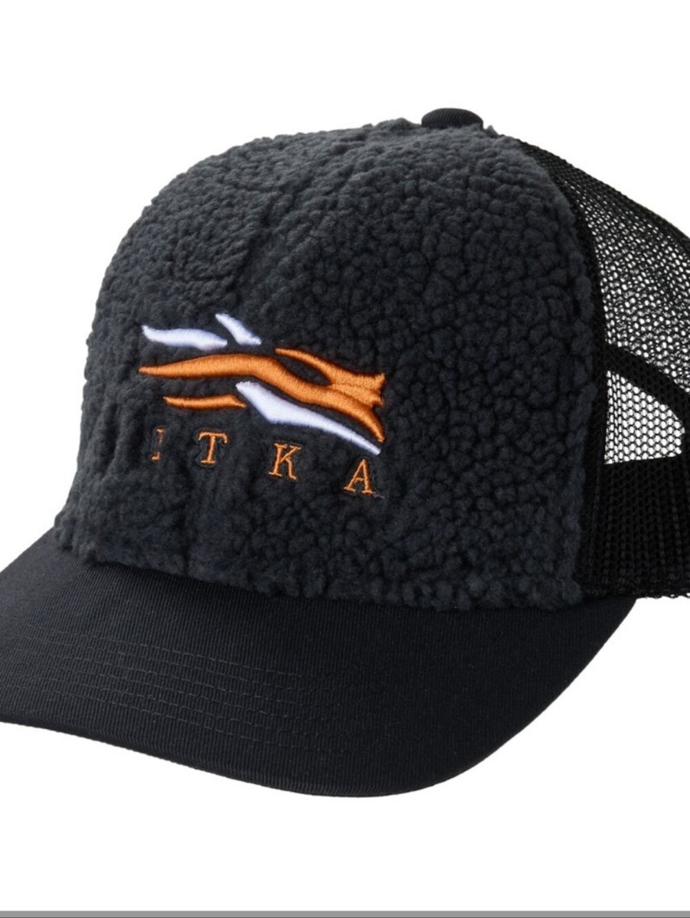 Sitka | Fanatic Mid Pro Trucker Hat | Black